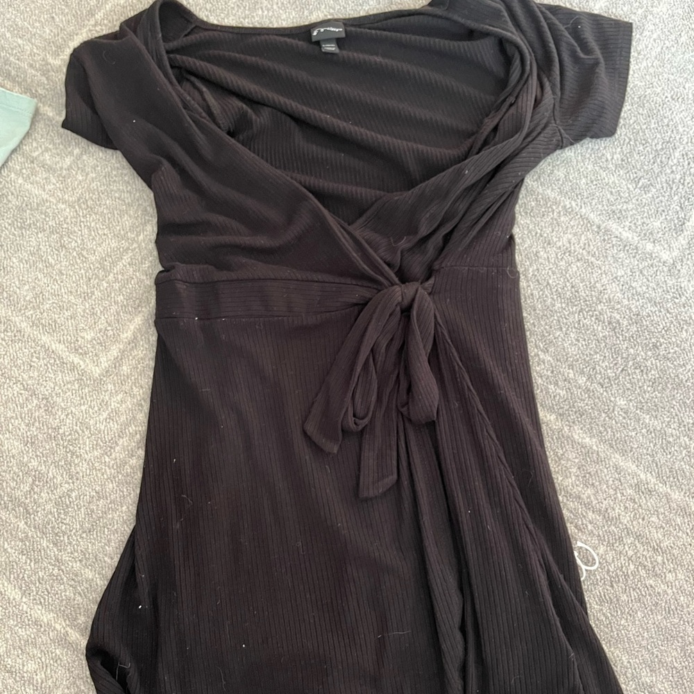 Girls XL black romper